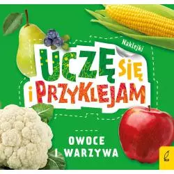 OWOCE I WARZYWA UCZĘ SIĘ I PRZYKLEJAM 3+ - Wilga