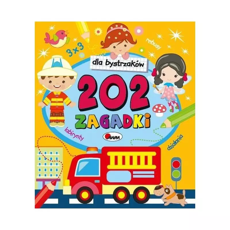 202 ZAGADKI DLA BYSTRZAKÓW Jolanta Czarnecka - AWM