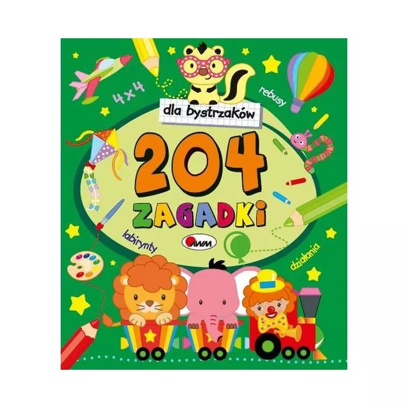 204 ZAGADKI DLA BYSTRZAKÓW Jolanta Czarnecka - AWM