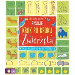 ZWIERZĘTA RYSUJĘ KROK PO KROKU 4+ Whatmore Candice - Zielona Sowa