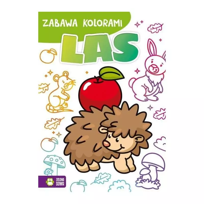 ZABAWA KOLORAMI LAS 4+ - Zielona Sowa