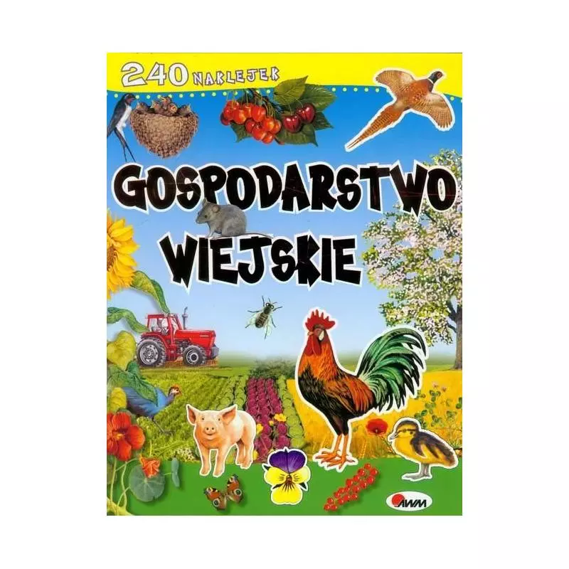 GOSPODARSTWO WIEJSKIE + 240 NAKLEJEK 