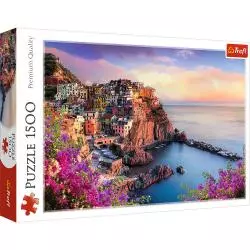 WIDOK NA MIASTECZKO MANAROLA WŁOCHY PUZZLE 1500 ELEMENTÓW 