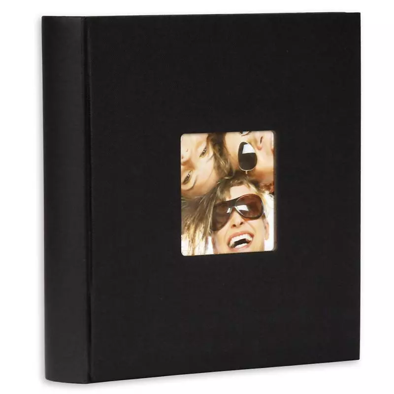 ALBUM NA 200 ZDJĘĆ 10X15 CM, CZARNY