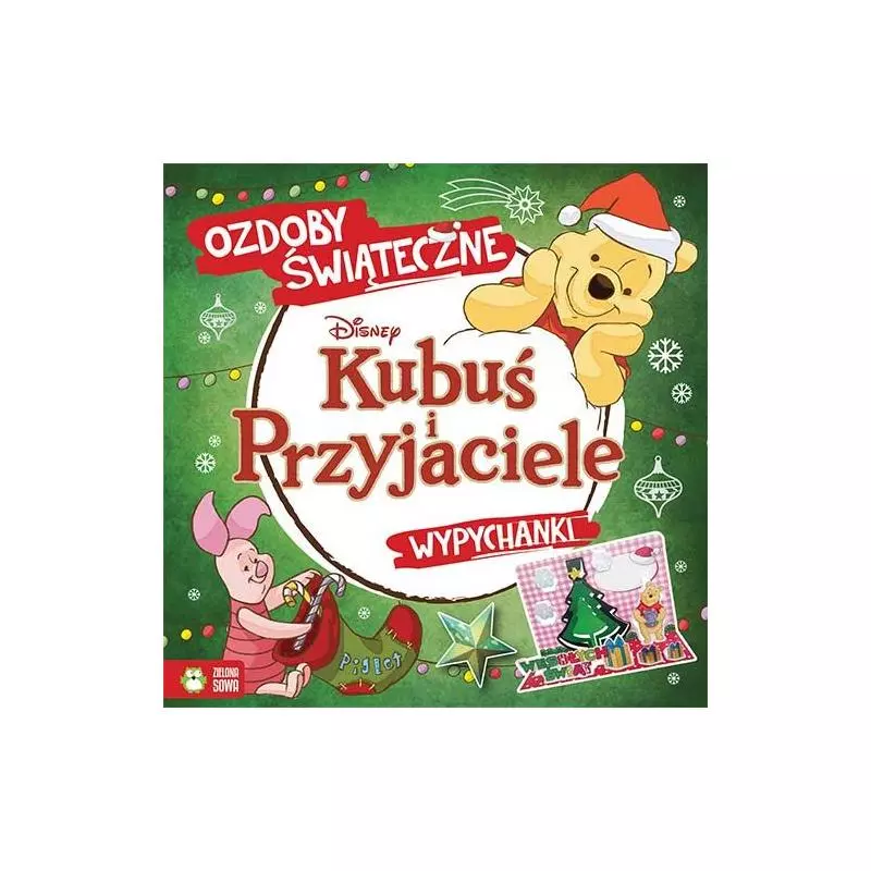 OZDOBY ŚWIĄTECZNE KUBUŚ I PRZYJACIELE WYPYCHANKI - Zielona Sowa