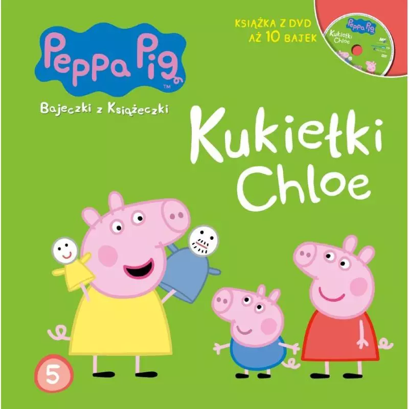 ŚWINKA PEPPA KUKIEŁKI CHLOE BAJECZKI Z KSIĄŻECZKI - Media Service Zawada