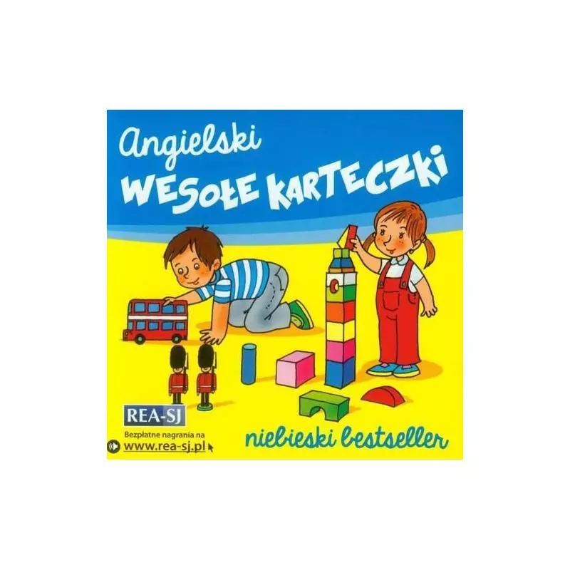 ANGIELSKI - WESOŁE KARTECZKI. NIEBIESKI BESTSELLER 