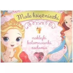 MAŁE KSIĘŻNICZKI NAKLEJKI KOLOROWANKI ZADANIA 