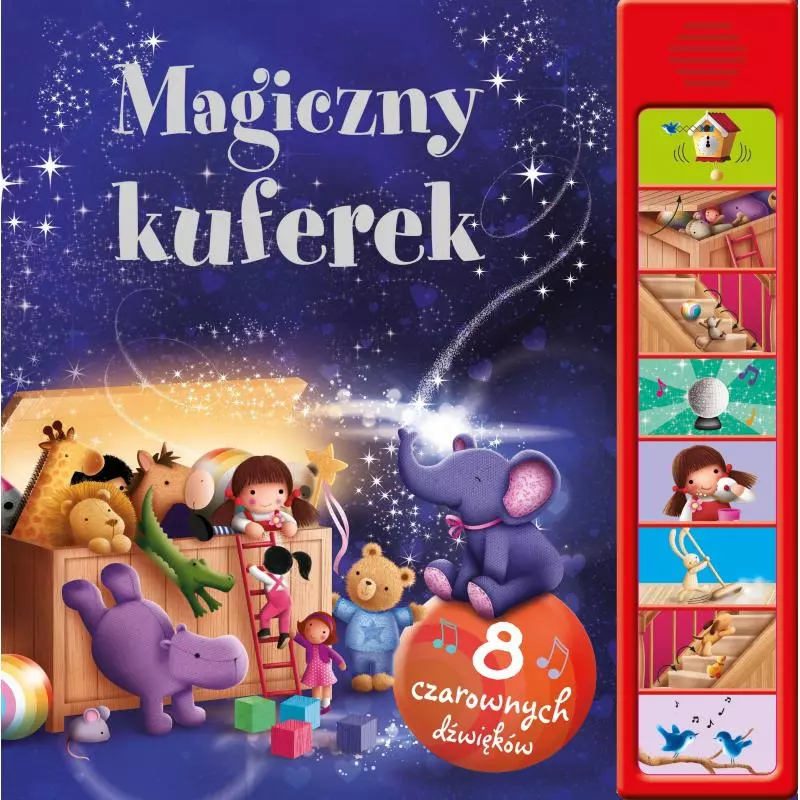 MAGICZNY KUFEREK 8 CZAROWNYCH DŹWIĘKÓW 