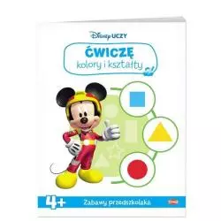 DISNEY UCZY ĆWICZĘ KOLORY I KSZTAŁTY 