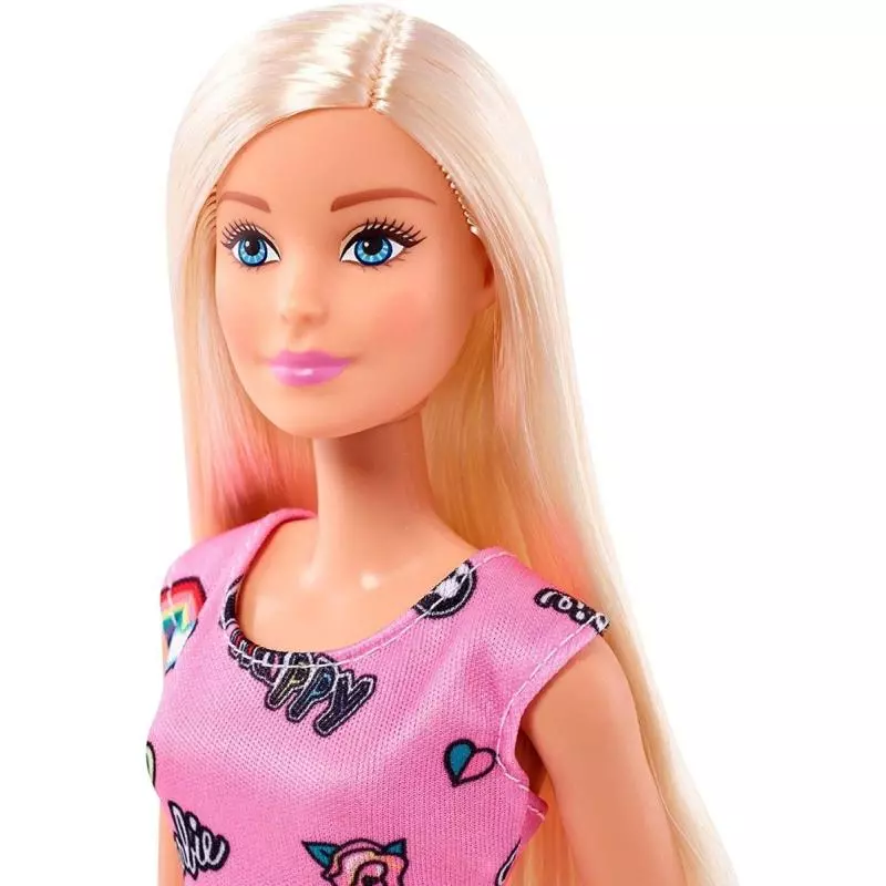 BARBIE SZYKOWNA RÓŻOWA SUKIENKA 3+