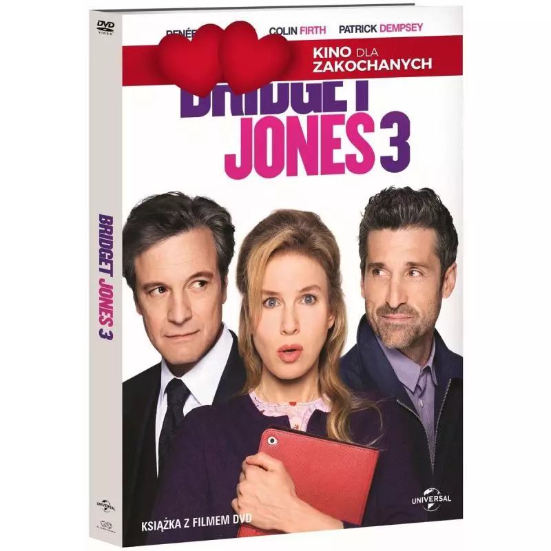BRIDGET JONES 3 KSIĄŻKA + DVD PL