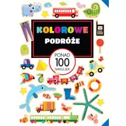 KOLOROWE PODRÓŻE PONAD 100 NAKLEJEK - Wilga