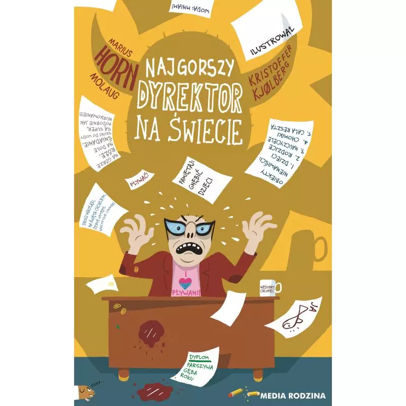 NAJGORSZY DYREKTOR NA ŚWIECIE Molaug Marius Horn 7+ - Media Rodzina