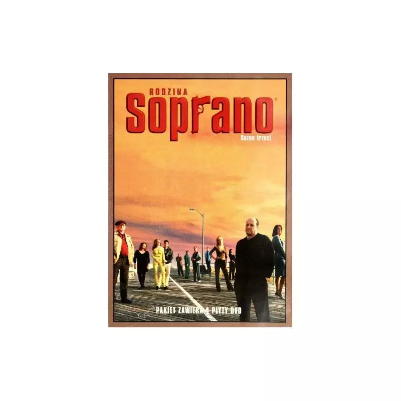 RODZINA SOPRANO SEZON 3 4 X DVD