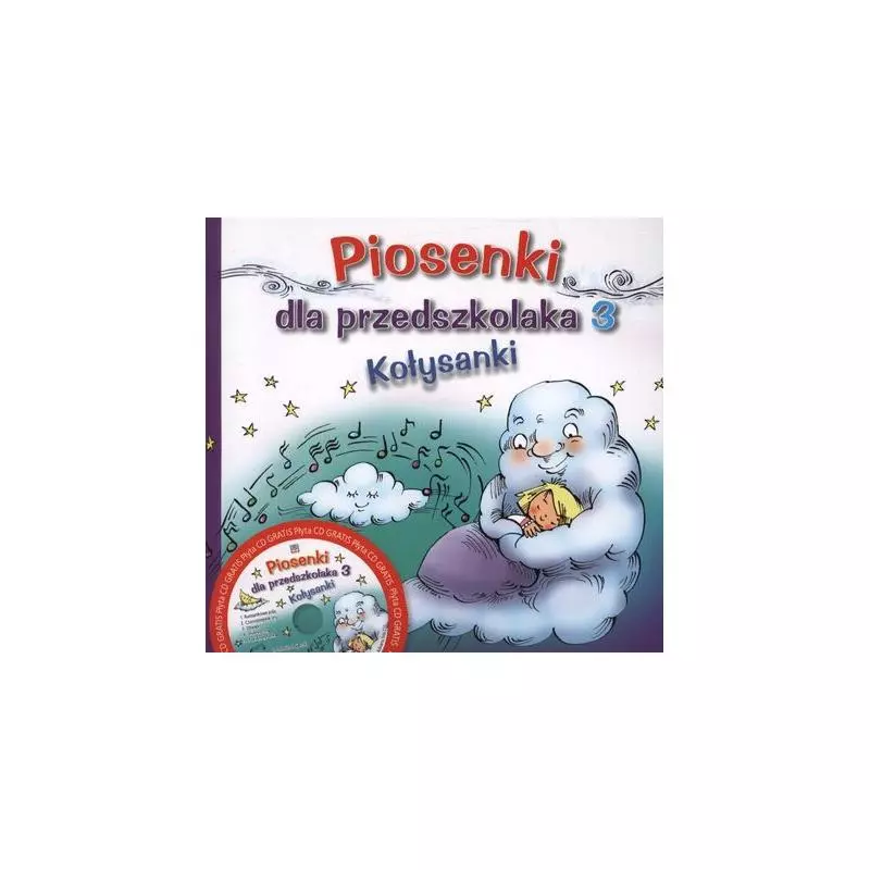 PIOSENKI DLA PRZEDSZKOLAKA 3 + CD - Skrzat