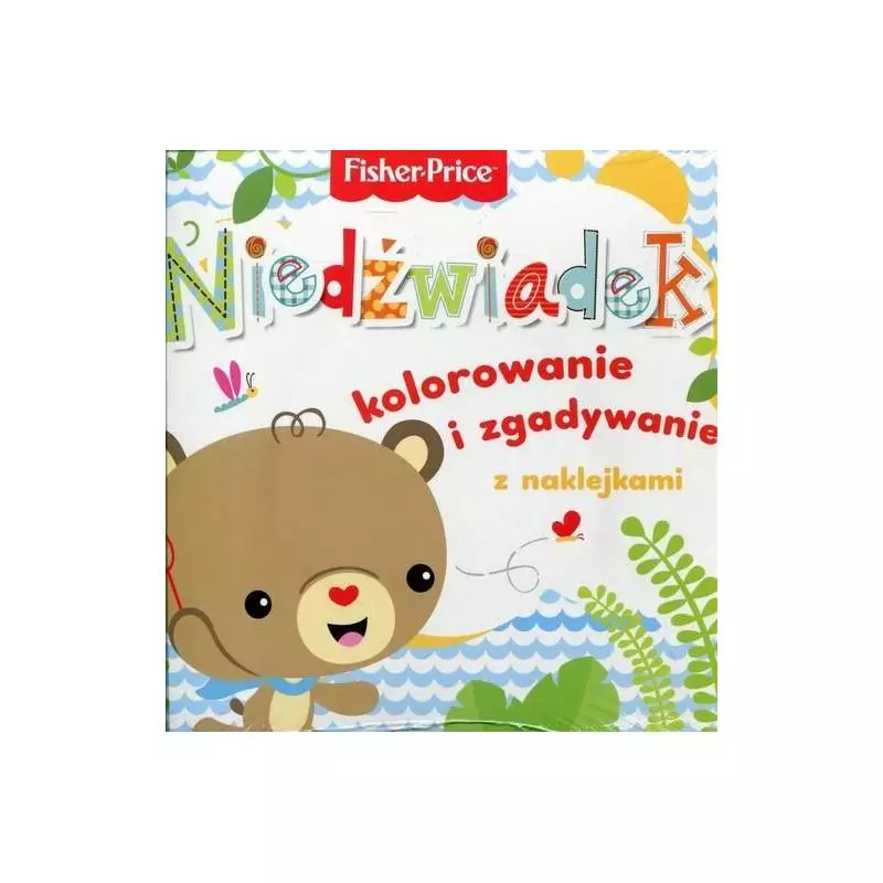 FISHER PRICE KOLOROWANKA PODŁOGOWA NIEDŹWIADEK 