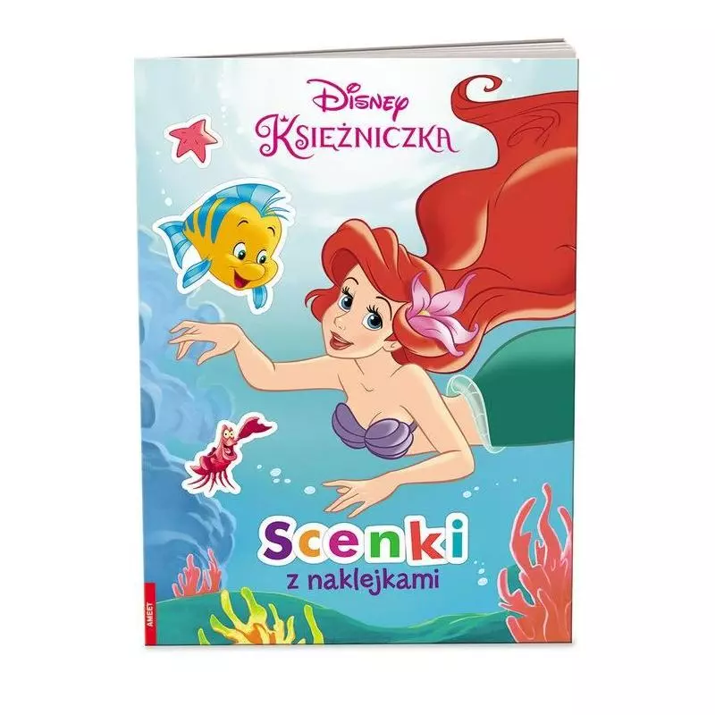 DISNEY KSIĘŻNICZKI SCENKI Z NAKLEJKAMI 