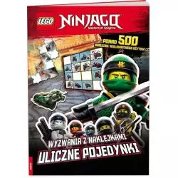 LEGO NINJAGO. WYZWANIA Z NAKLEJKAMI. ULICZNE POJEDYNKI - Ameet