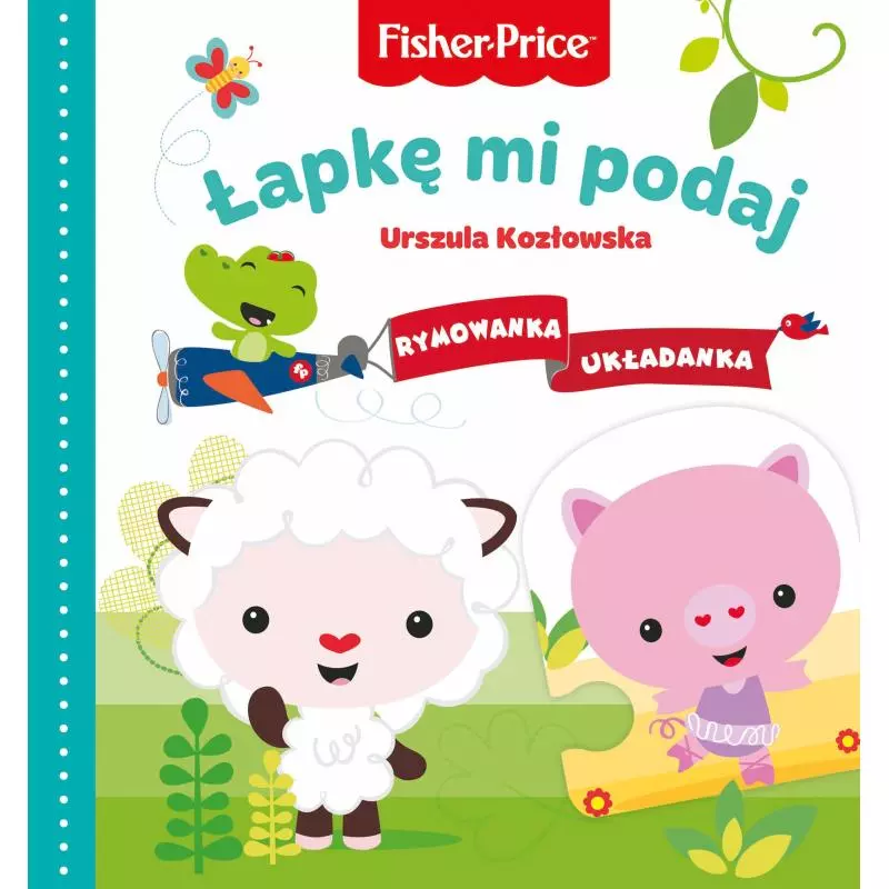 FISHER PRICE ŁAPKĘ MI PODAJ RYMOWANKA UKŁADANKA - Olesiejuk