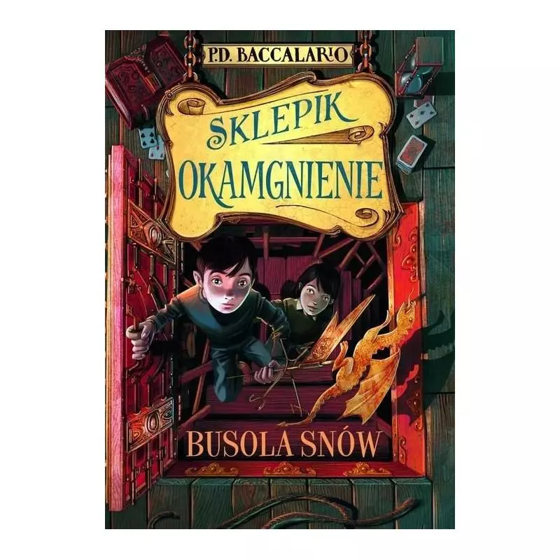 BUSOLA SNÓW SKLEPIK OKAMGNIENIE Pierdomenico Baccalario - Olesiejuk