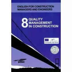 8 QUALITY MANAGEMENT IN CONSTRUCTION + CD Jadwiga Witecka - Poltext