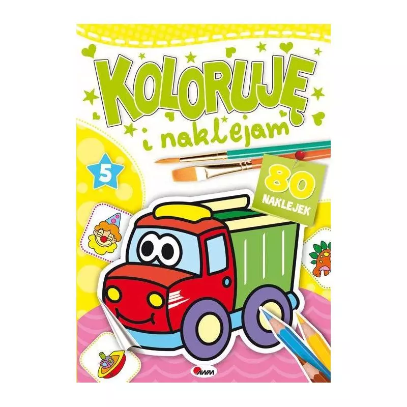 KOLORUJE I NAKLEJAM 5 