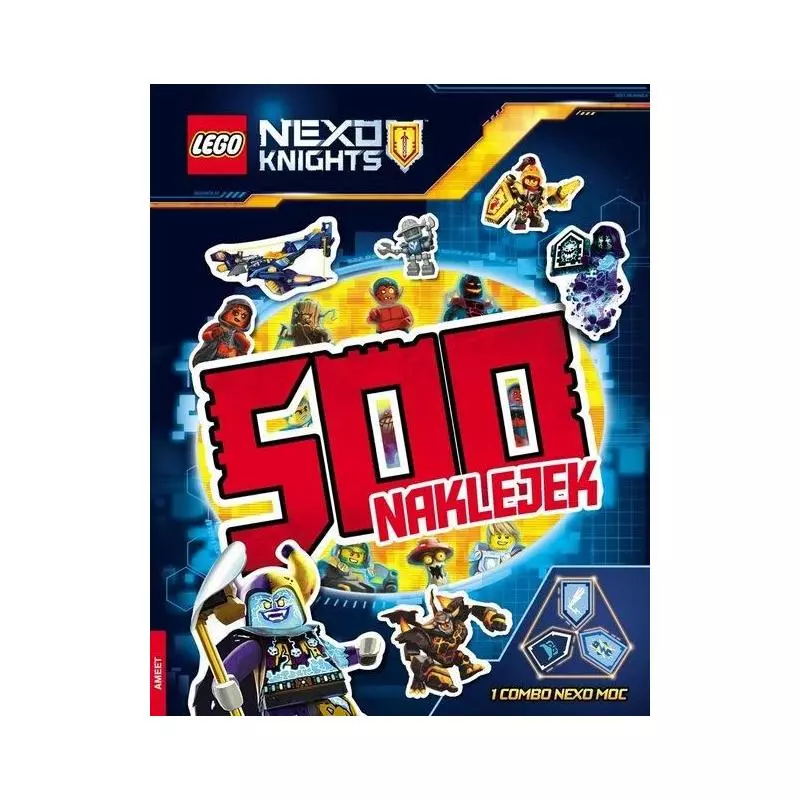 LEGO NEXO KNIGHTS 500 NAKLEJEK 