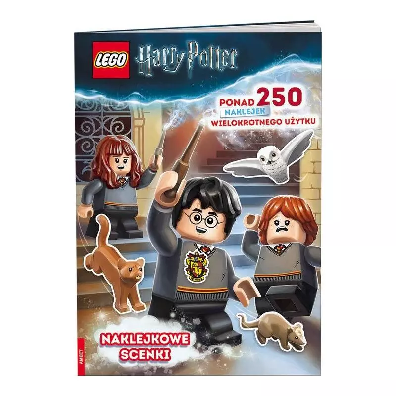 LEGO HARRY POTTER. NAKLEJKOWE SCENKI PONAD 250 NAKLEJEK - Ameet