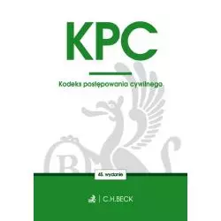 KODEKS POSTĘPOWANIA CYWILNEGO - C.H.Beck