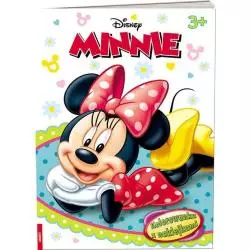 MINNIE KOLOROWANKA Z NAKLEJKAMI 