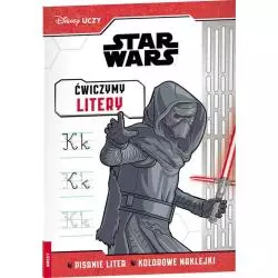 DISNEY UCZY STAR WARS ĆWICZYMY LITERY 