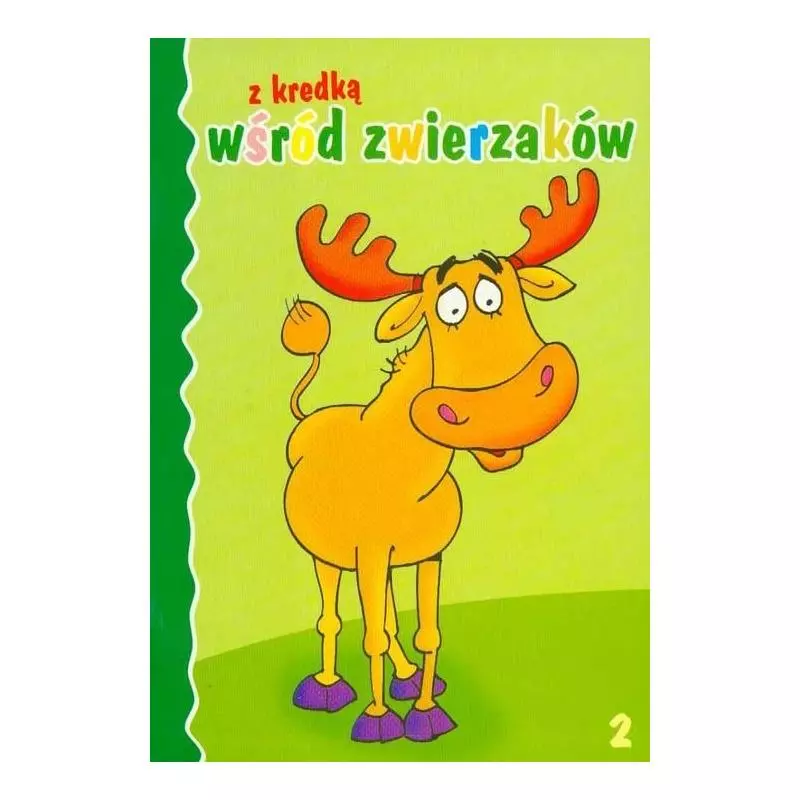 Z KREDKĄ WŚRÓD ZWIERZAKÓW 2 MALOWANKA - Skrzat