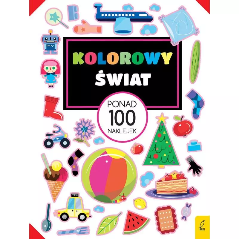 KOLOROWY ŚWIAT PONAD 100 NAKLEJEK 