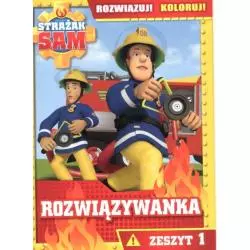 STRAŻAK SAM ROZWIĄZYWANKA 1 ROZWIĄZUJ! KOLORUJ! 