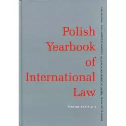 POLISH YEARBOOK OF INTERNATIONAL LAW 