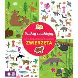 SZUKAJ I NAKLEJAJ ZWIERZĘTA 4+ - Zielona Sowa