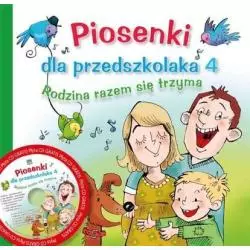 PIOSENKI DLA PRZEDSZKOLAKA 4 + CD Zawadzka Danuta - Skrzat