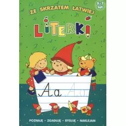 LITERKI ZE SKRZATEM ŁATWIEJ - 5-7 LAT 