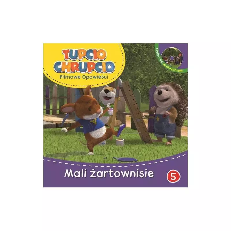 MALI ŻARTOWNISIE TUPCIO CHRUPCIO + DVD - Media Service Zawada