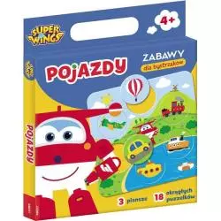 SUPER WINGS POJAZDY ZABAWY DLA BYSTRZAKÓW 4+