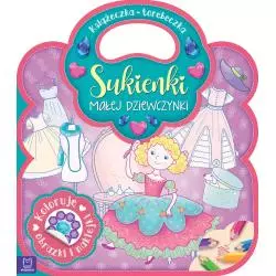 KSIĄŻECZKA TOREBECZKA SUKIENKI MAŁEJ DZIEWCZYNKI 3+ - Aksjomat