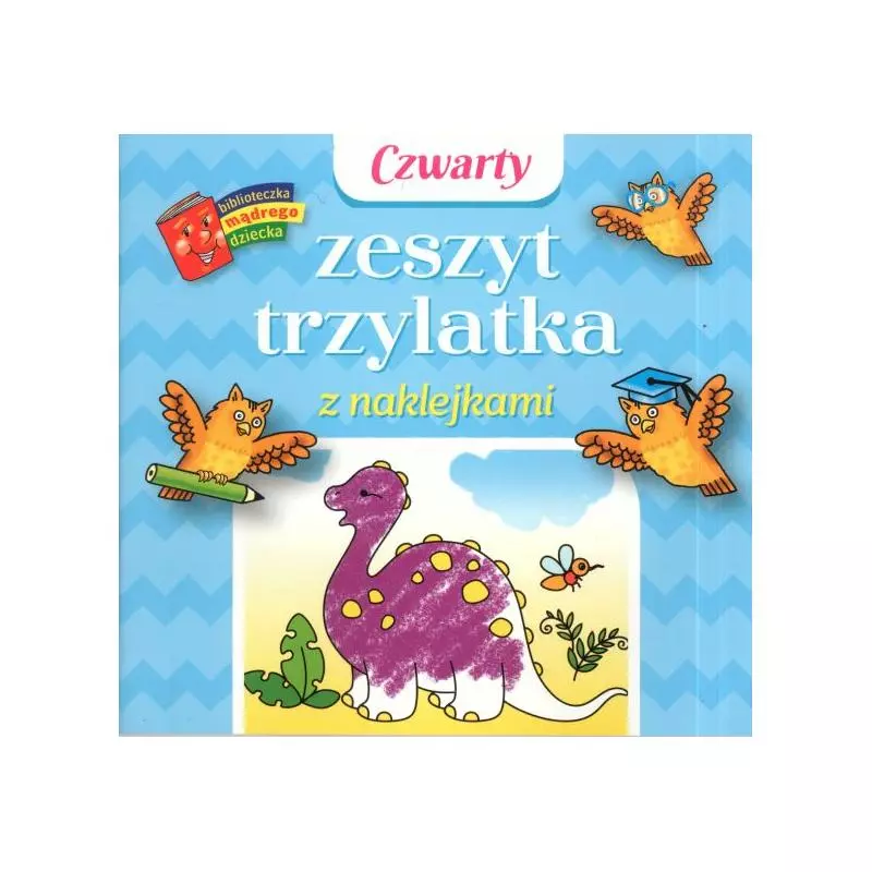 ZESZYT TRZYLATKA Z NAKLEJKAMI 