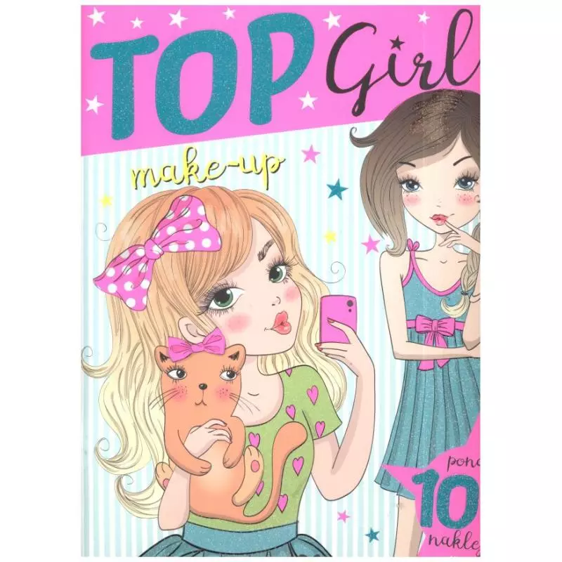 TOP GIRL MAKE-UP PONAD 100 NAKLEJEK 