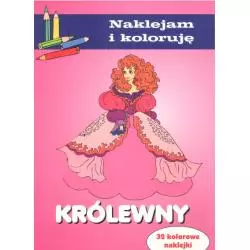 NAKLEJAM I KOLORUJĘ KRÓLEWNY