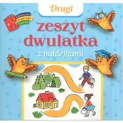 DRUGI ZESZYT DWOLATKA Z NAKLEJKAMI 