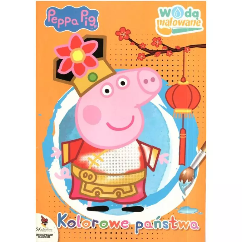 PEPPA PIG KOLOROWE PAŃSTWA WODĄ MALOWANE PEPPA PIG KOLOROWE PAŃSTWA WODĄ MALOWANE