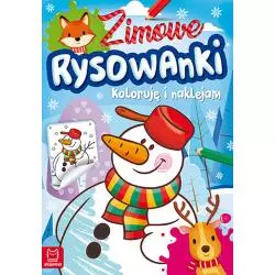 ZIMOWE RYSOWANKI KOLORUJĘ I NAKLEJAM OPRACOWANIE ZBIOROWE
