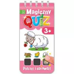 POTRZYJ I SPRAWDŹ MAGICZNY QUIZ 3+ (RÓŻOWY) OPRACOWANIE ZBIOROWE
