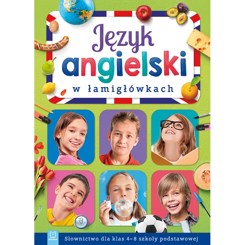 JĘZYK ANGIELSKI W ŁAMIGŁÓWKACH SŁOWNICTWO DLA KLAS 4-8 SZKOŁY PODSTAWOWEJ WYD. 2 OPRACOWANIE ZBIOROWE